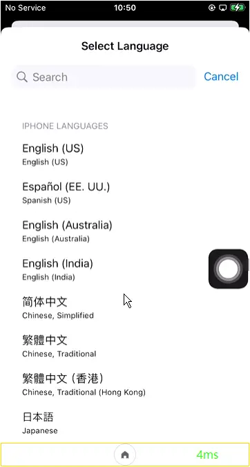 确认使用简体中文